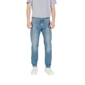 Replay Cotton Skinny Jeans Men Blue Bottoms